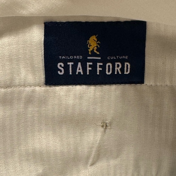 Stafford Slim Fit Cotton Trousers 38x29 - Picture 8 of 11
